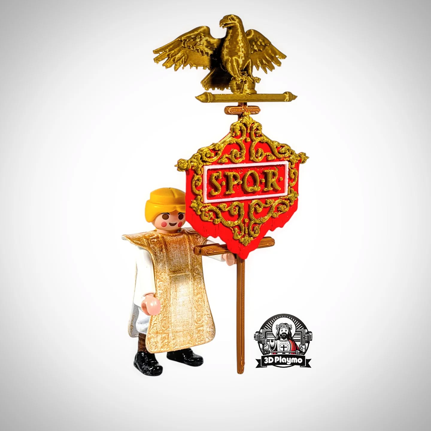 Estandarte Romano para Playmobil