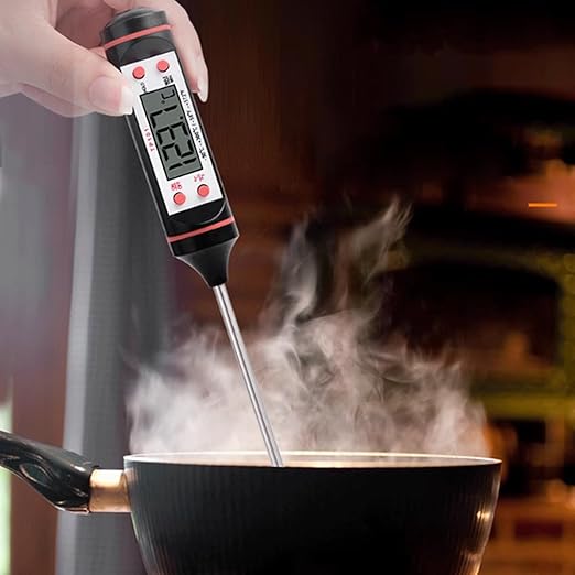 Thermomètre à immersion pour mesurer la température des liquides et viande