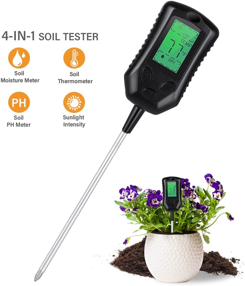 4 in 1  testeur du sol 