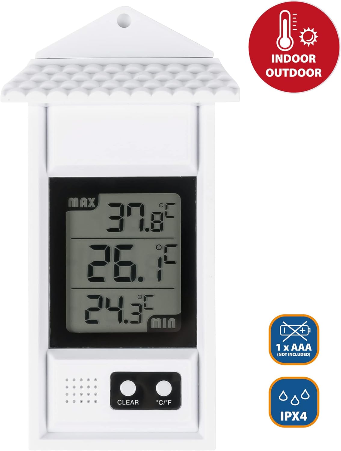  Thermomètre Digital mini maxi