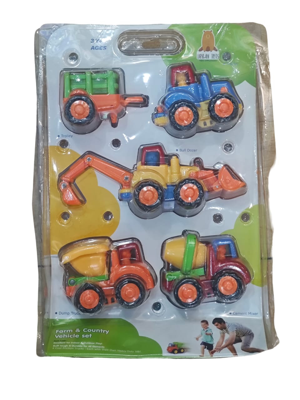 Toy Construction Vehicle Set