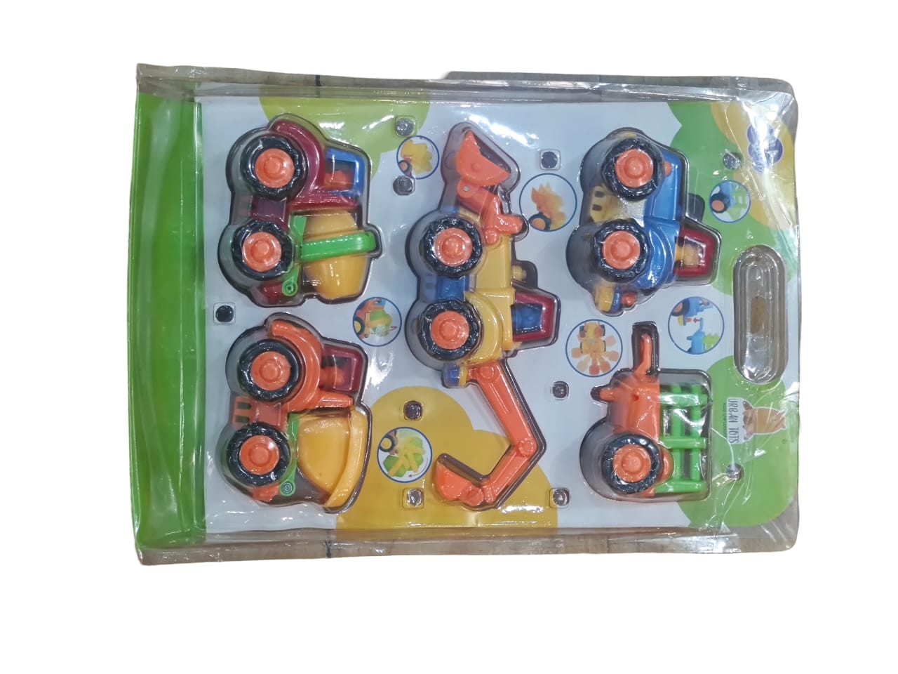Toy Construction Vehicle Set