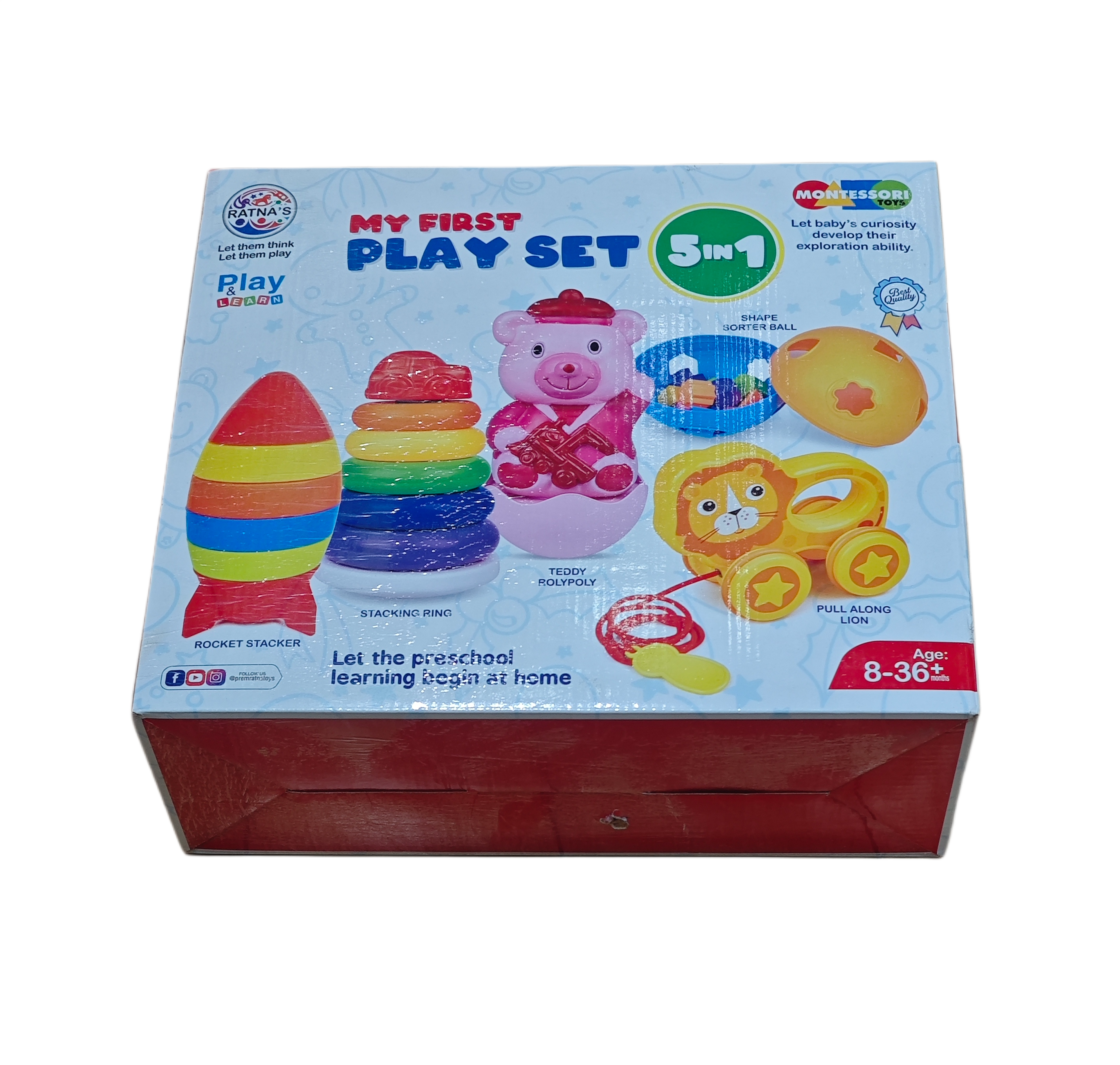 My First Play Set 5-in-1 | APJ Toys Gurgaon