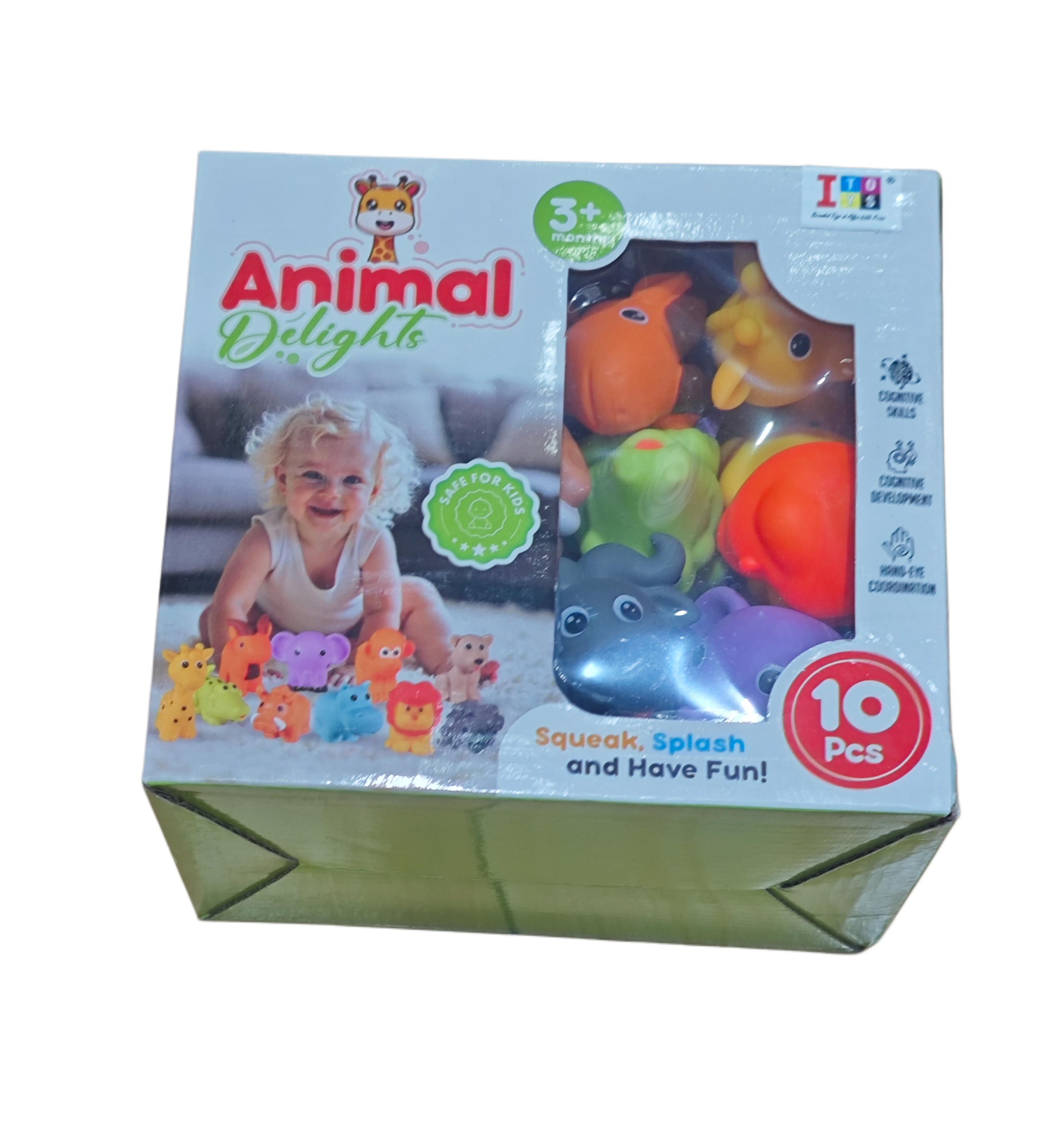 Animal Delights Bath Toy Set | APJ Toys