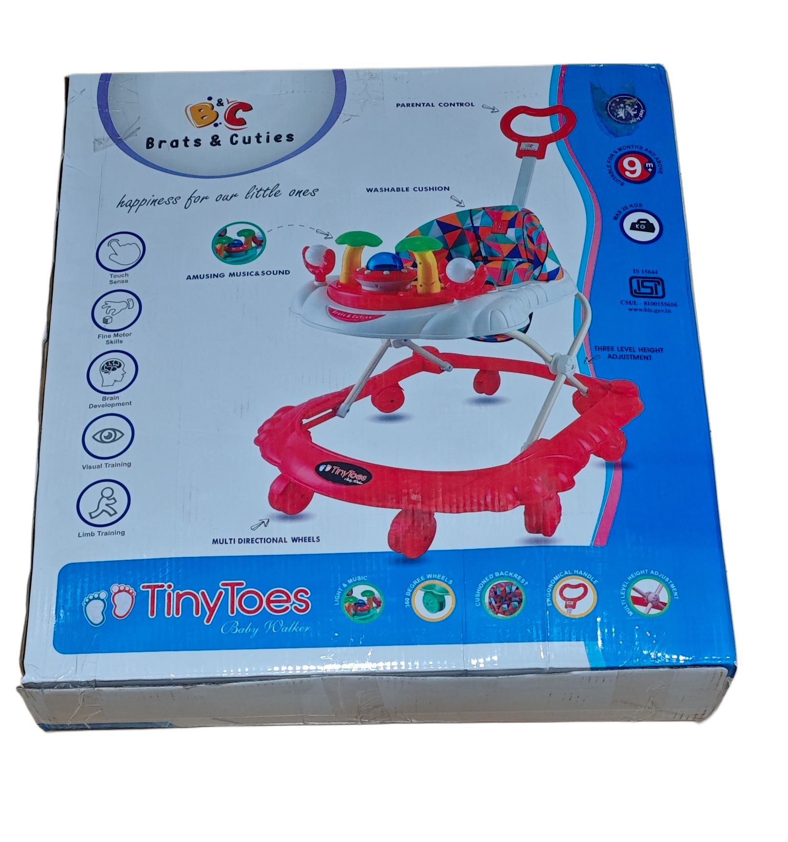 TinyToes Baby Walker