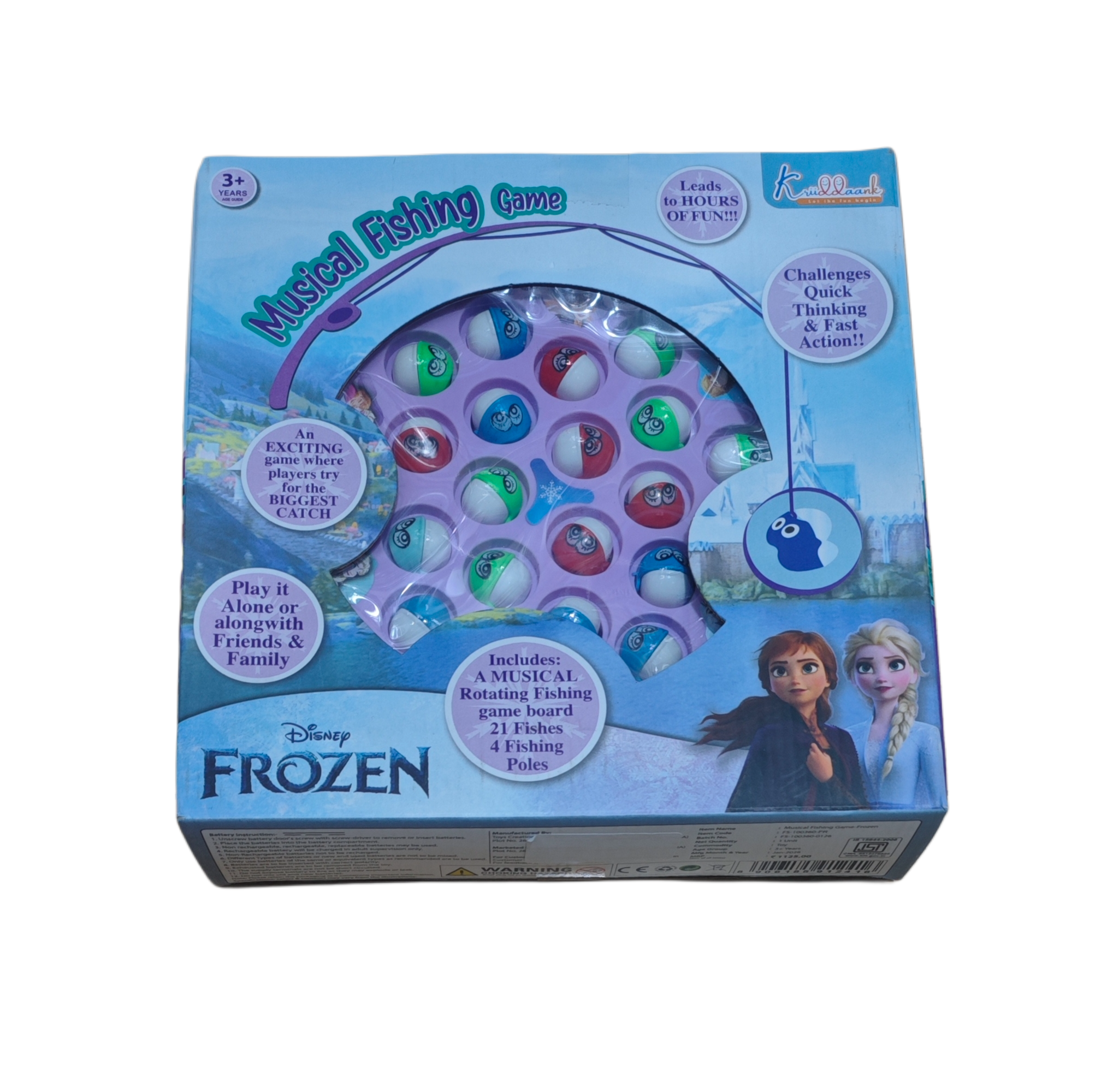 Kriiddank Musical Fishing Game