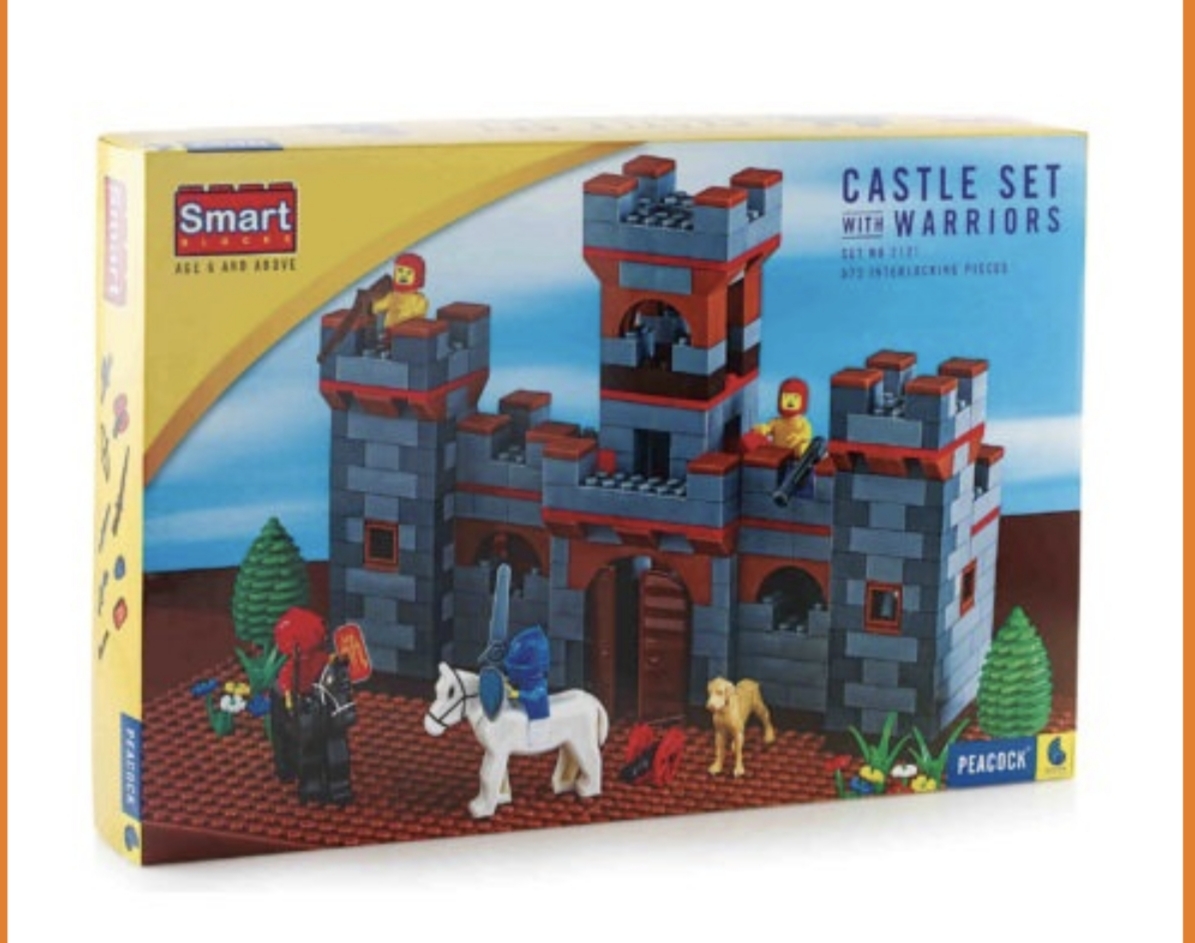 Castle Set with Warriors blocks
