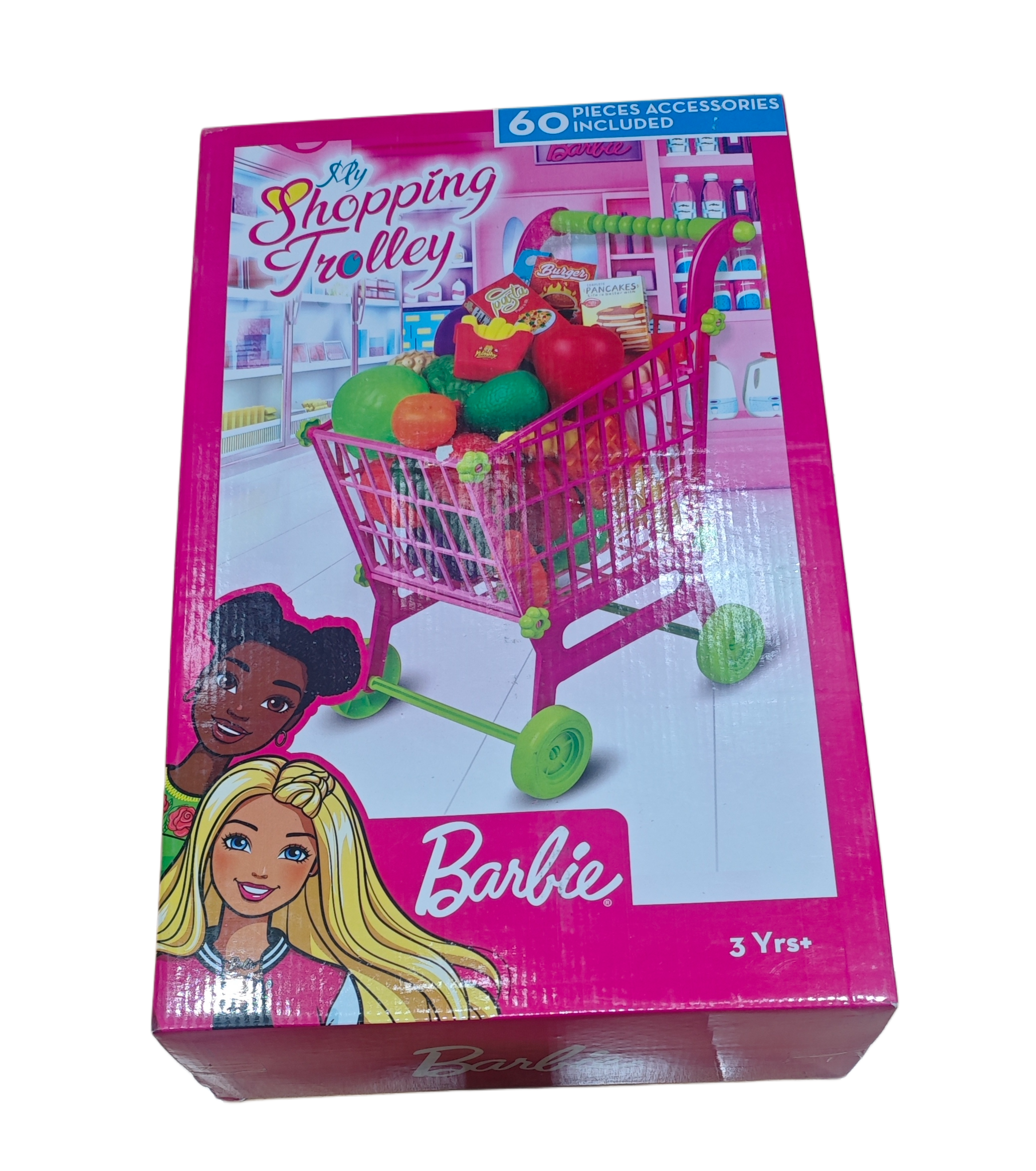Itoys Barbie Shopping Trolley Set available APJ Toys Gurgaon