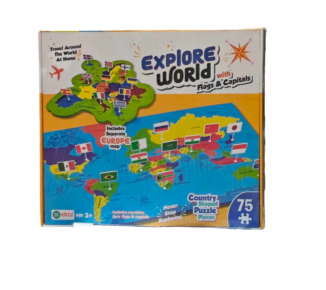 Explore World Puzzle