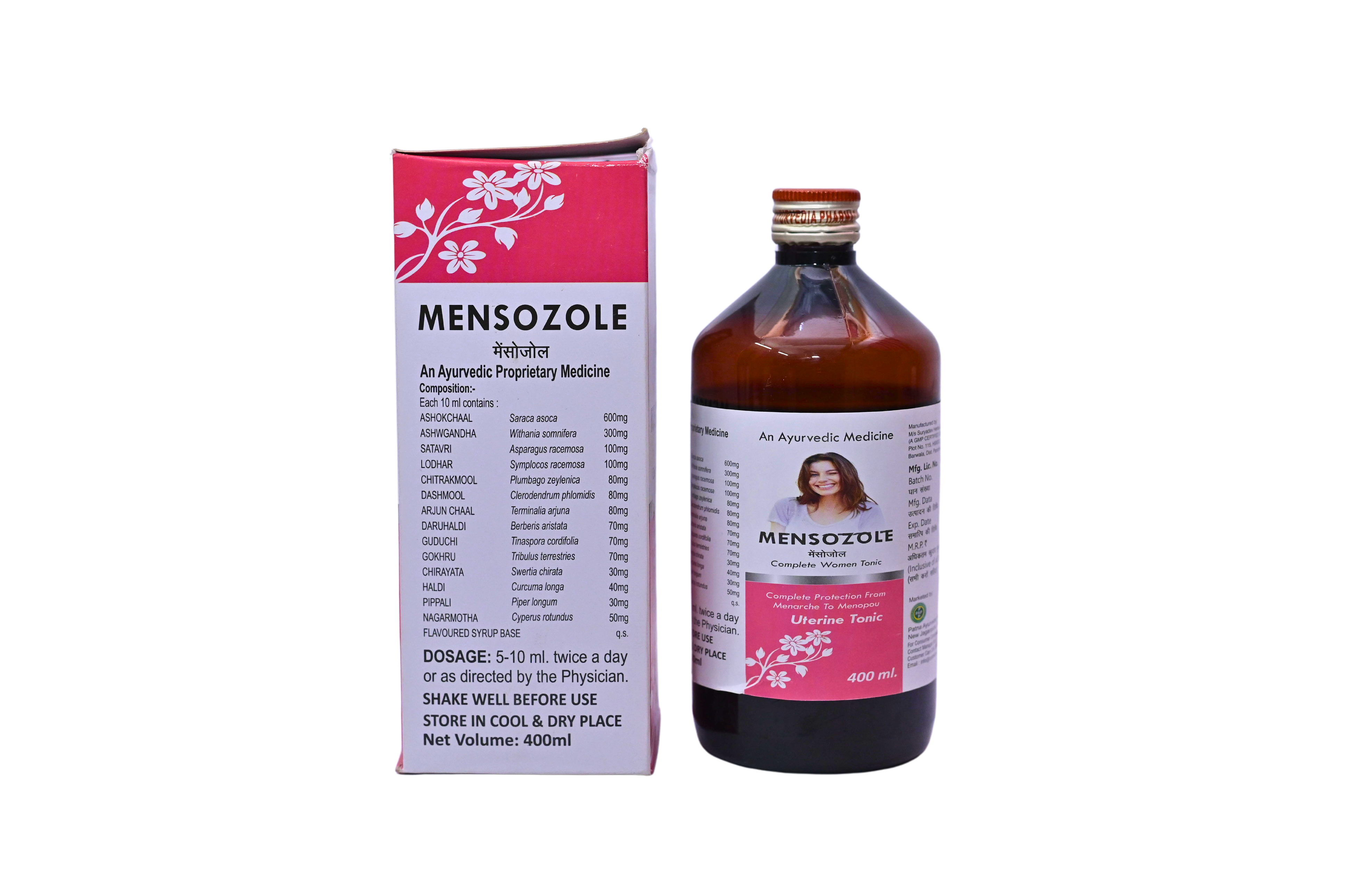 MENSOZOLE Uterine Tonic