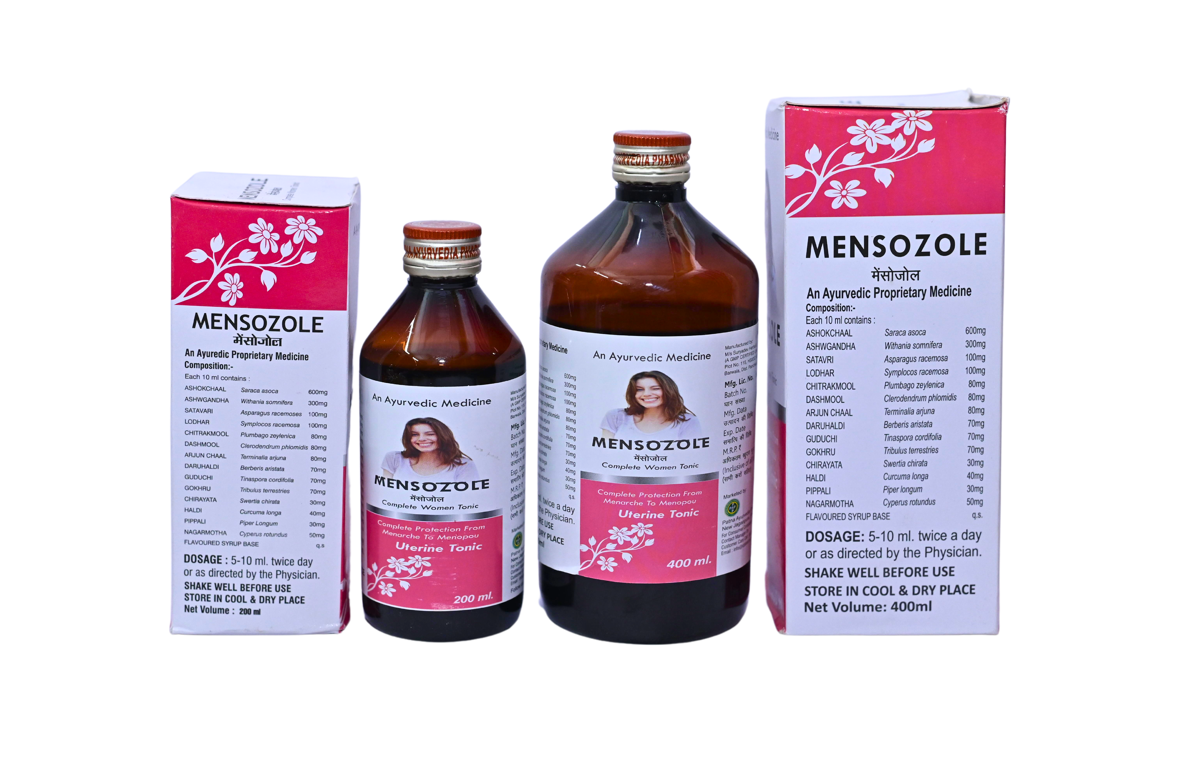 MENSOZOLE Uterine Tonic
