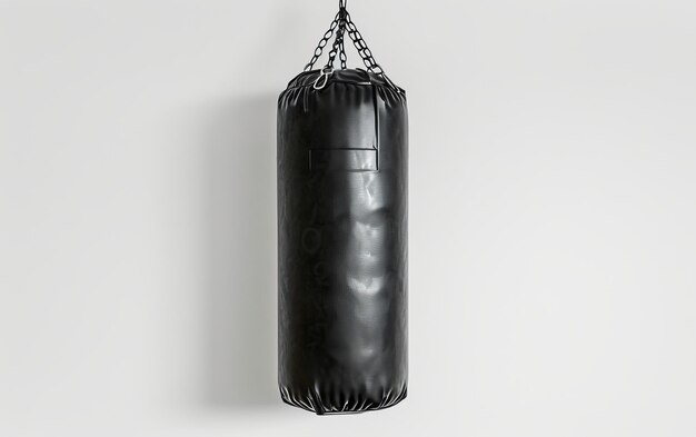 Leather made Punching bag + chain