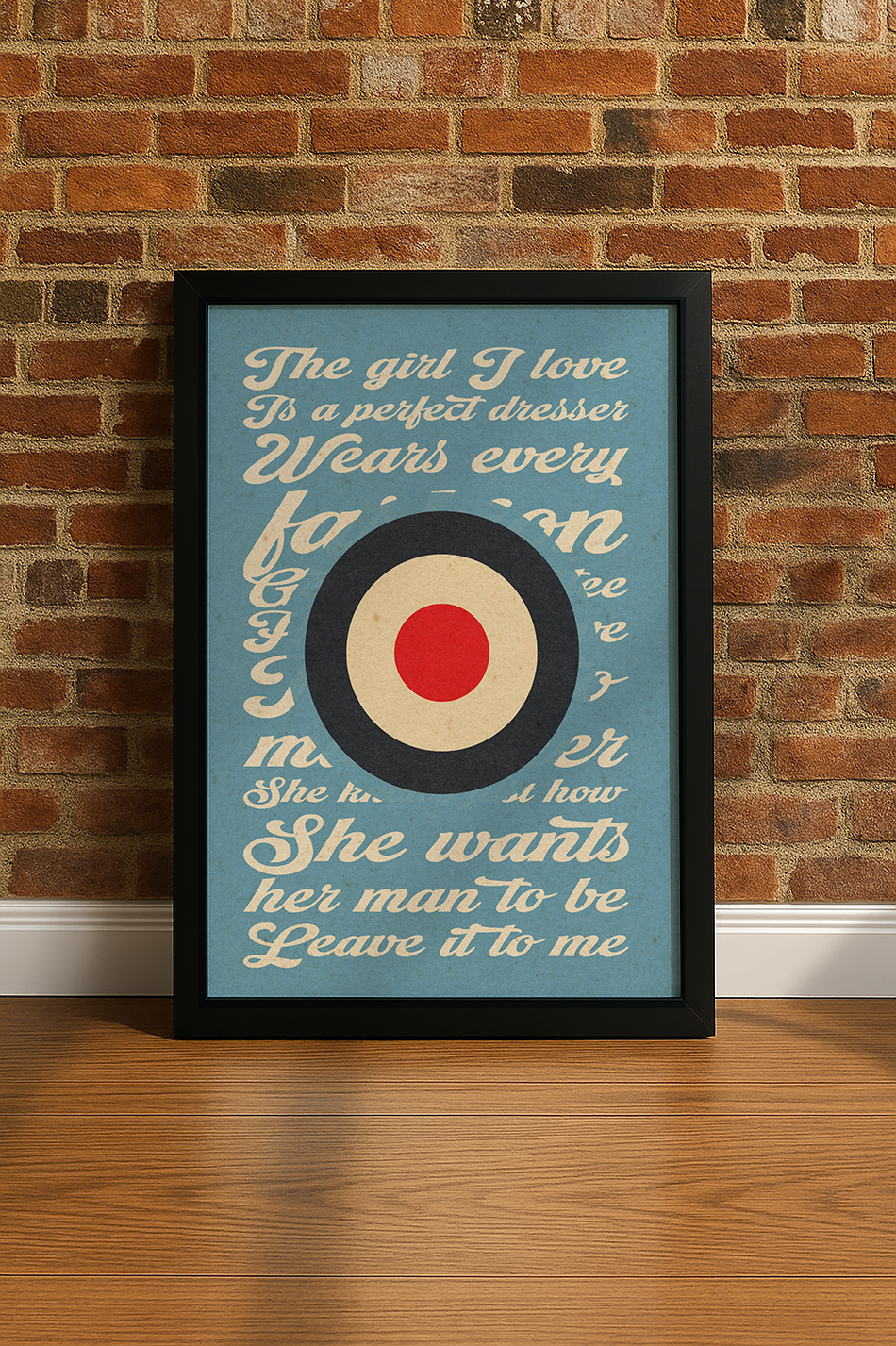 The WHO lyric poster
