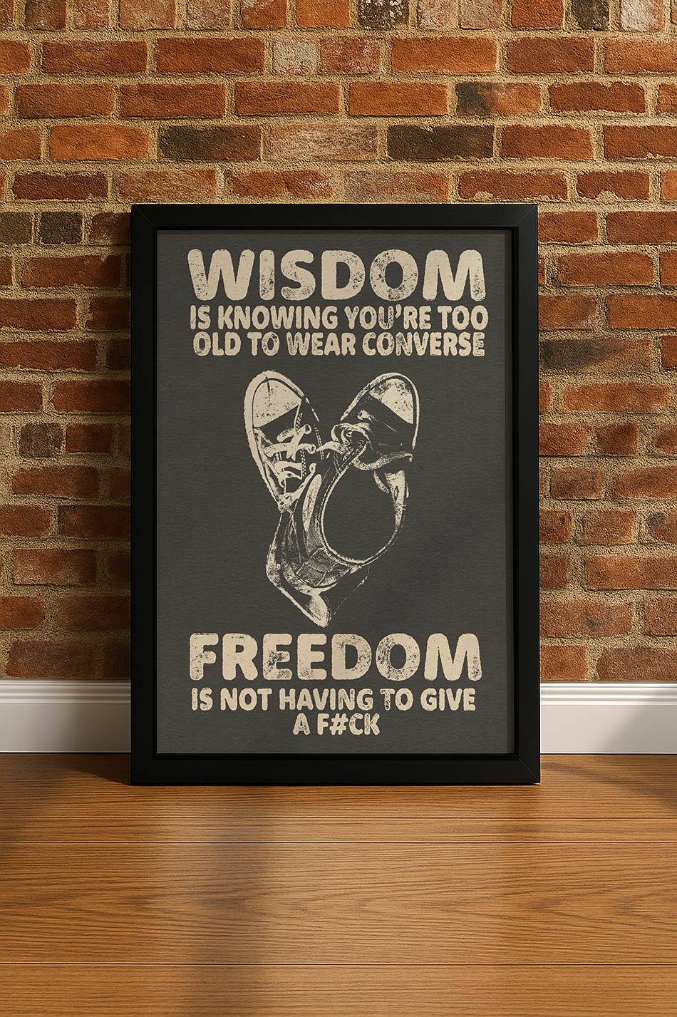 Wise words poster