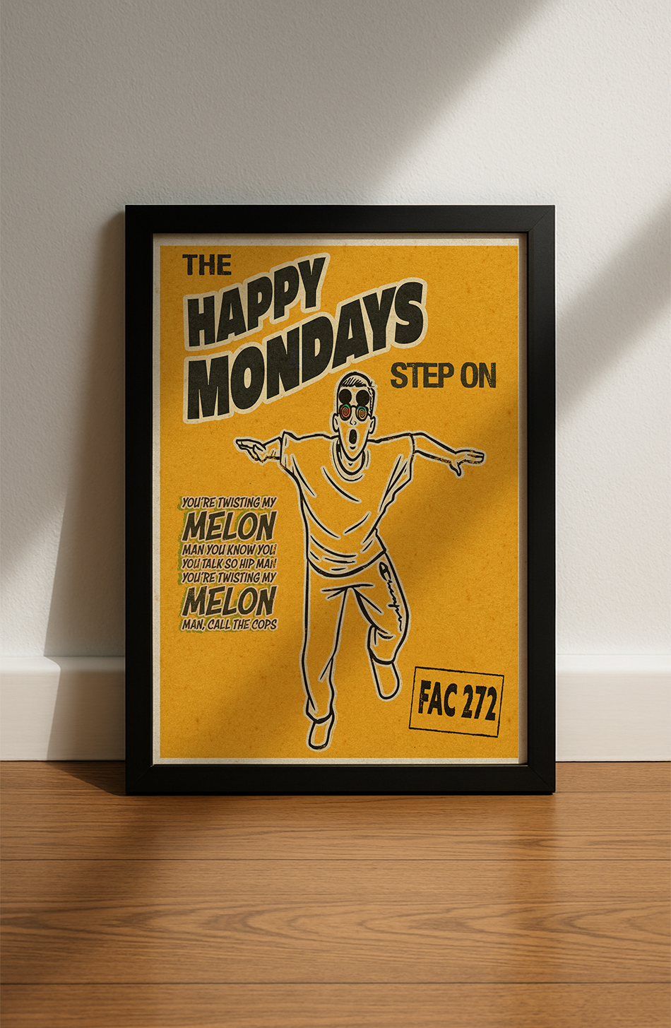 Happy Mondays poster
