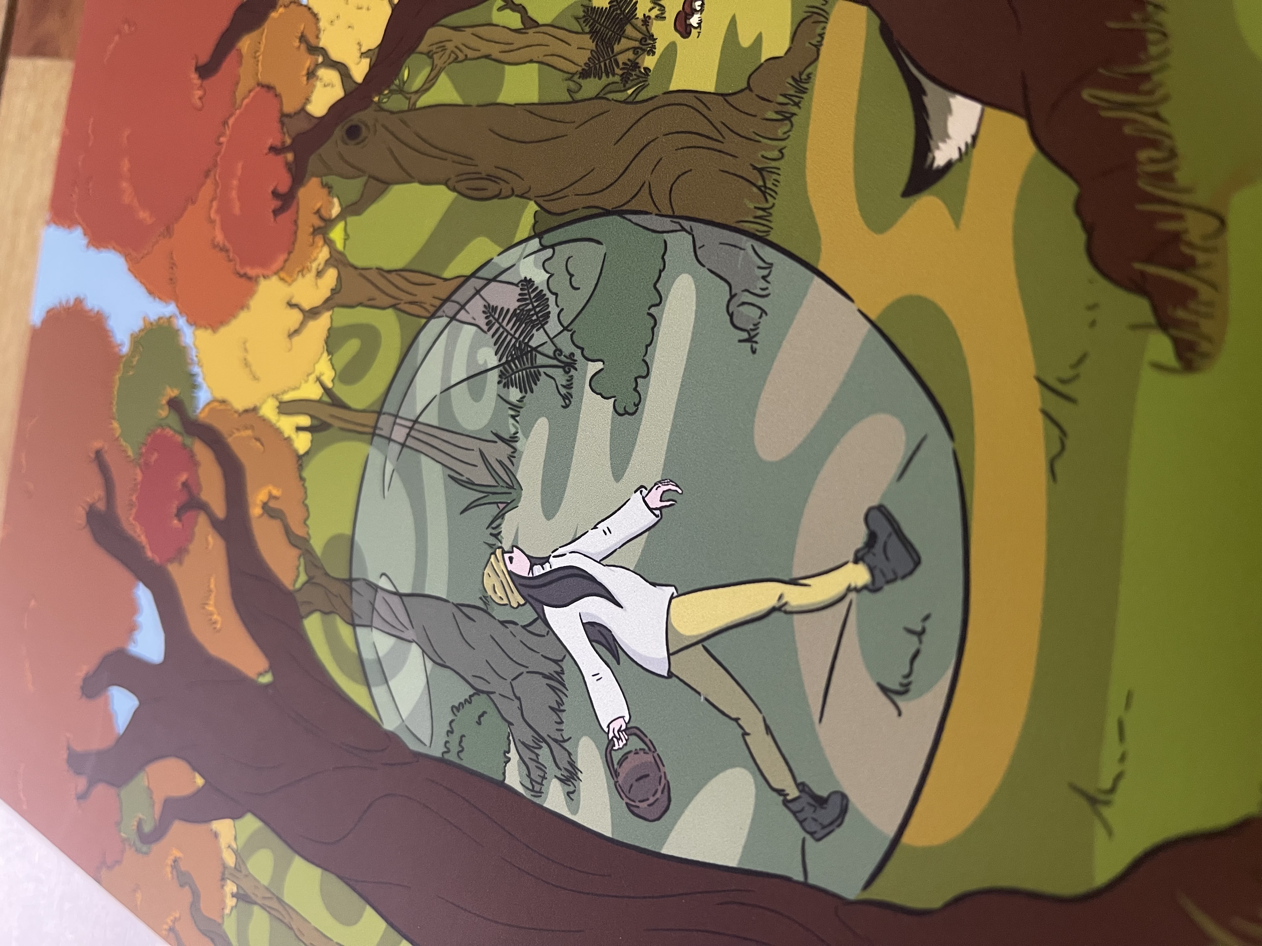 Illustration Dans Ma bulle