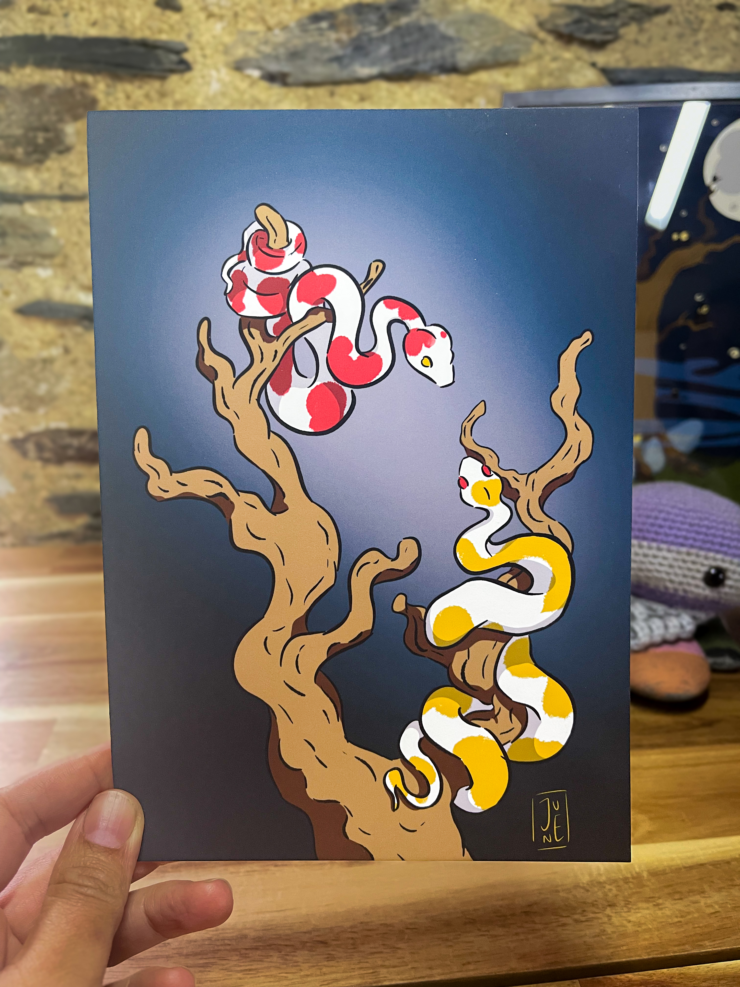 Illustration Snakes
