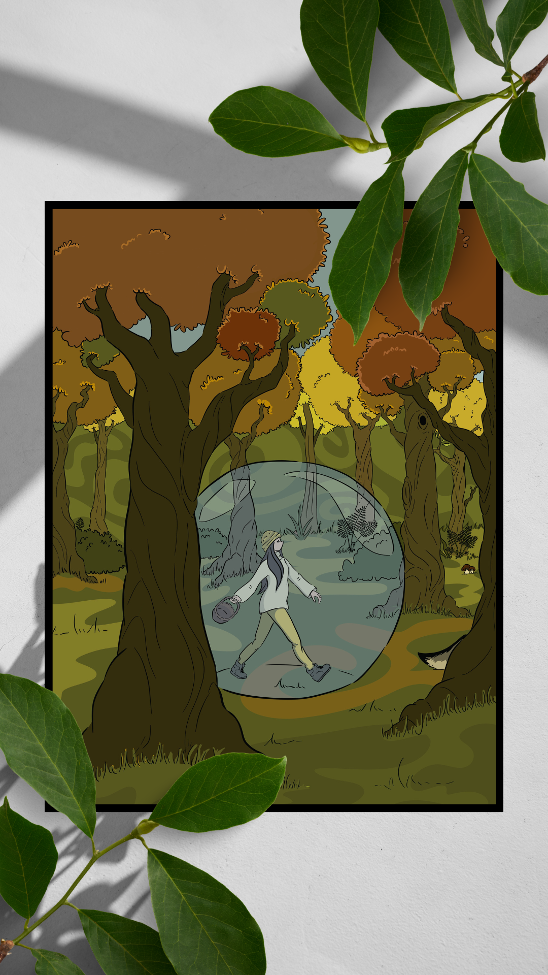 Illustration Dans Ma bulle