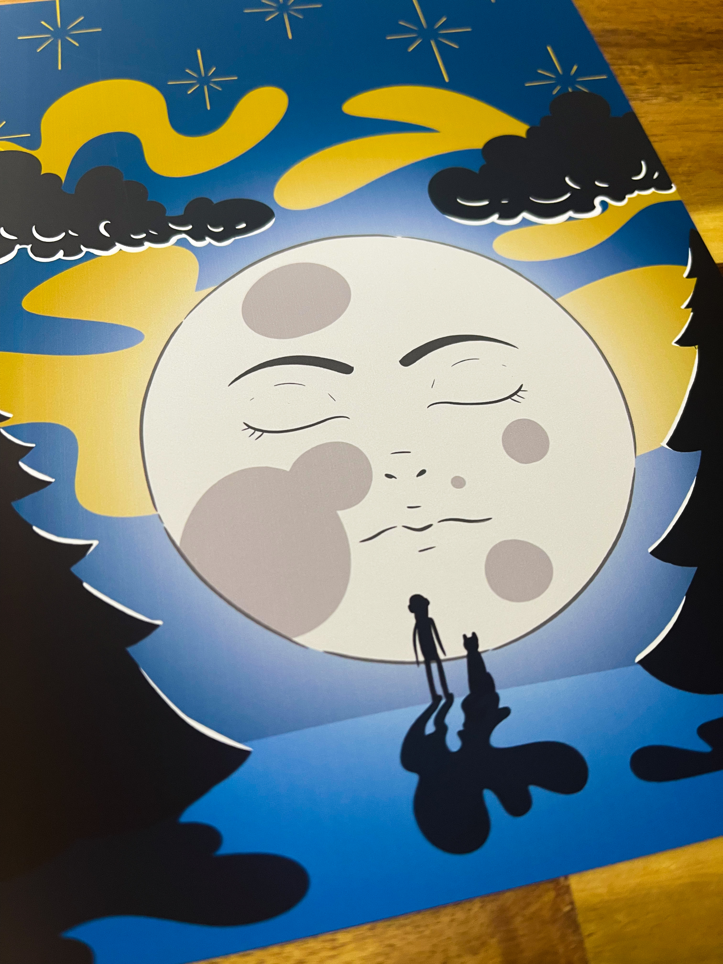 Illustration Full Moon