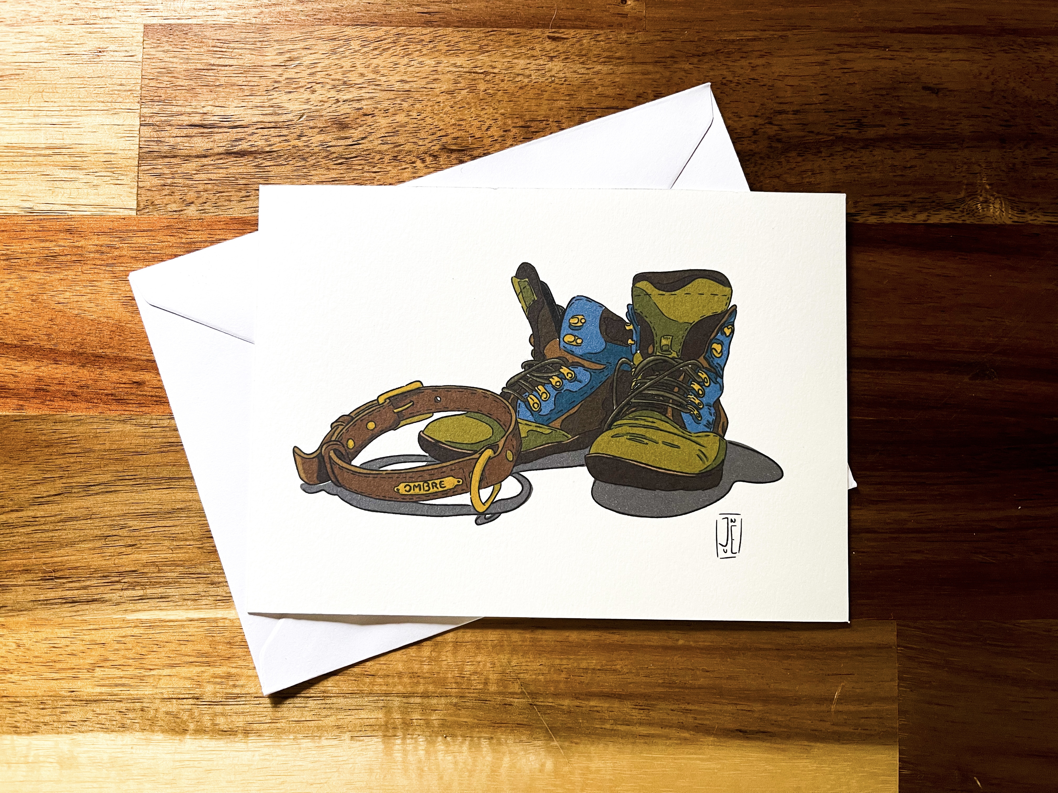 Carte postale Shoes
