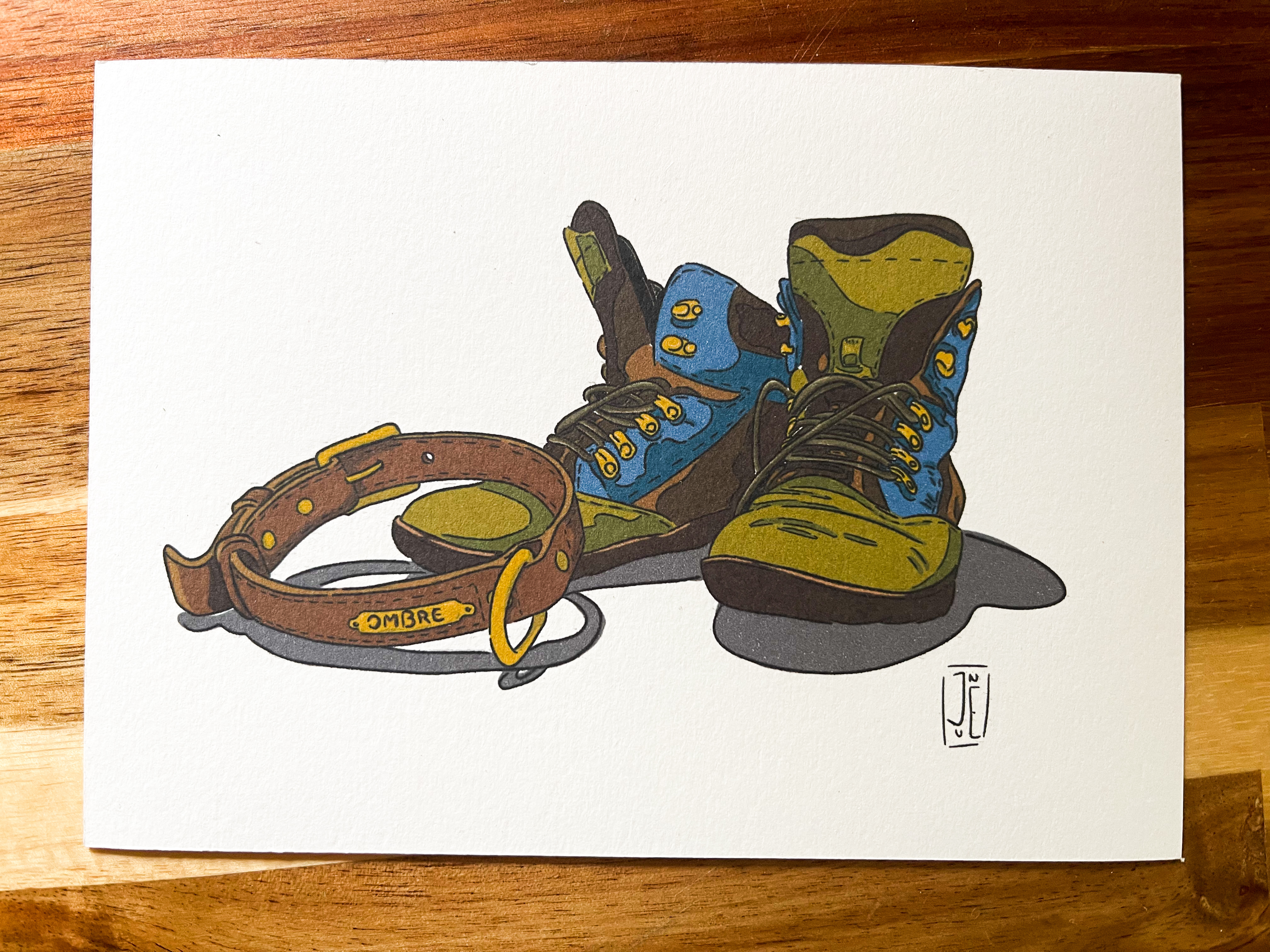 Carte postale Shoes
