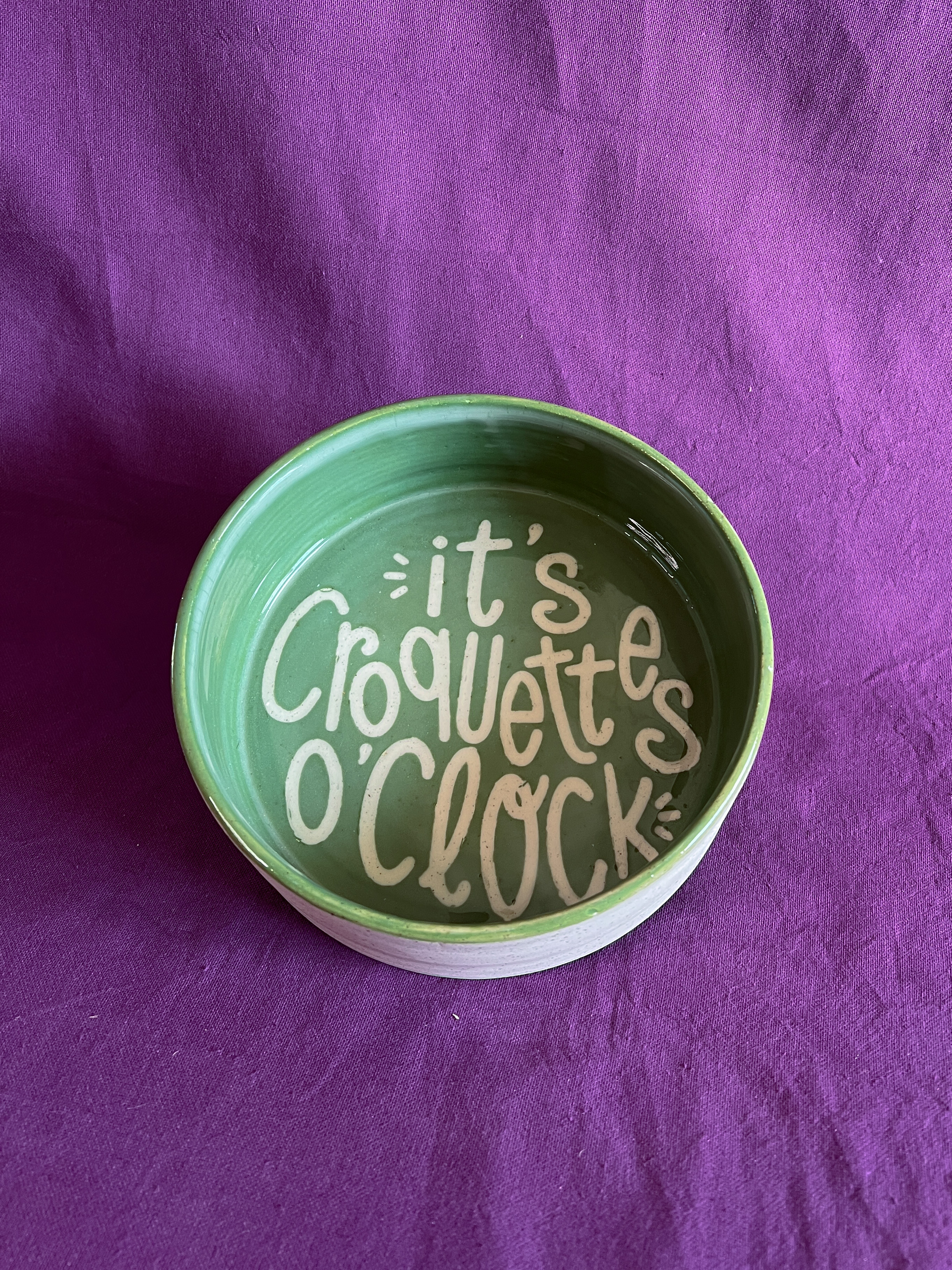 Gamelle "It's croquettes o'clock"