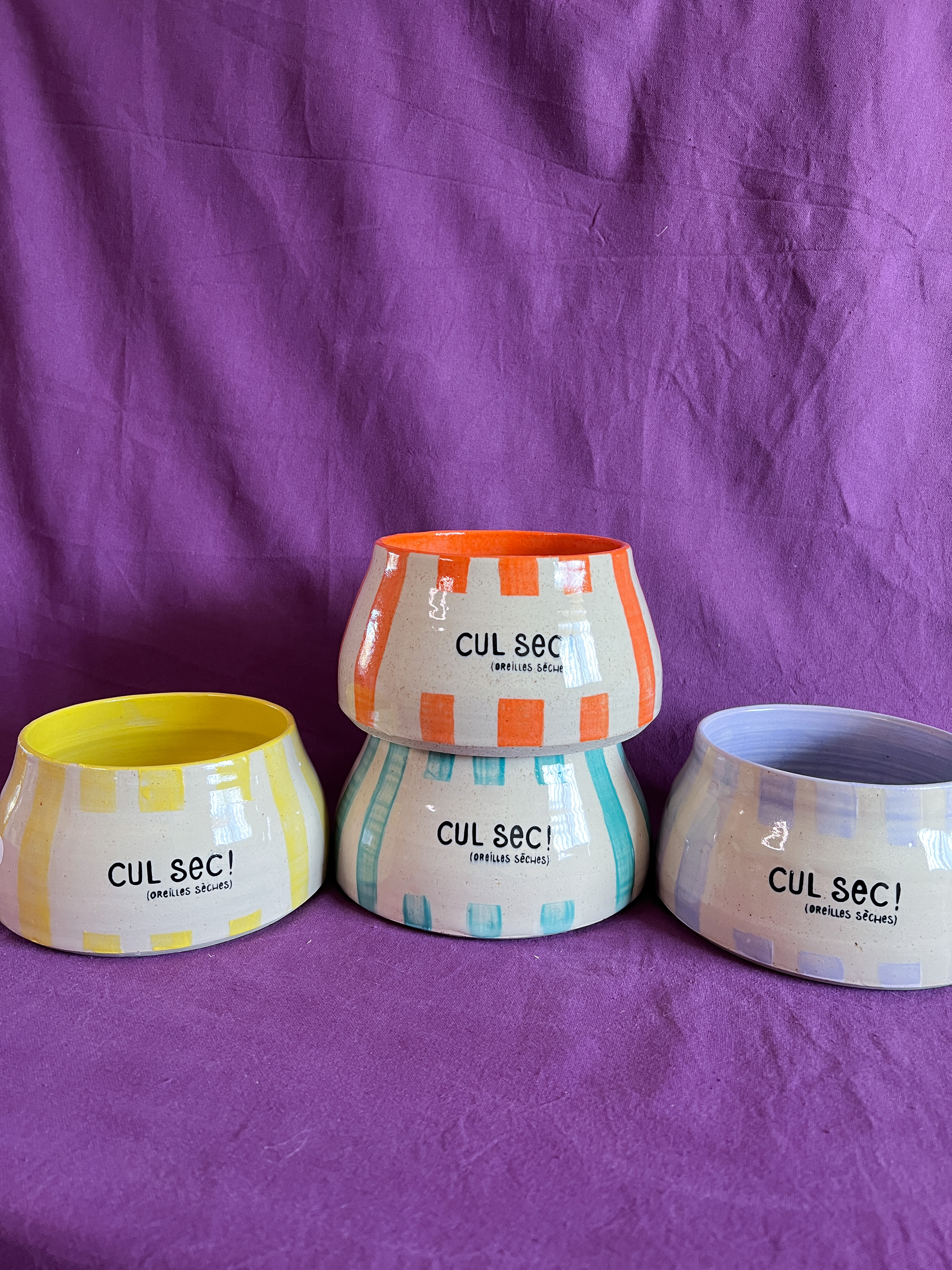 Gamelle "Cul sec (oreilles sèches)"