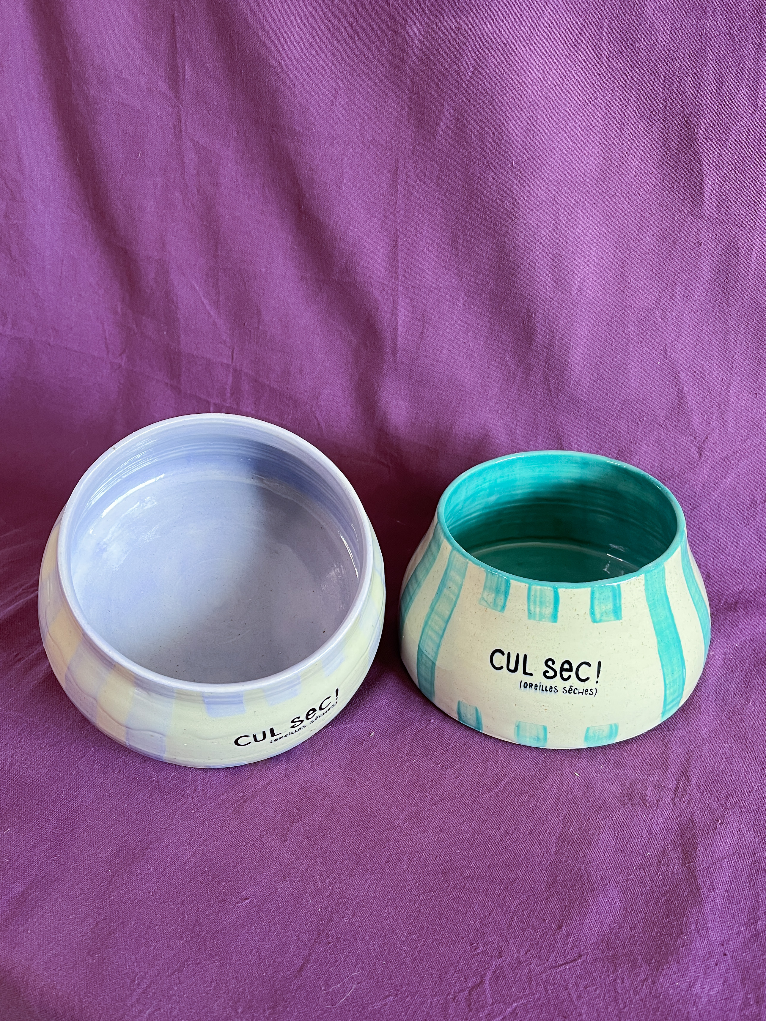 Gamelle "Cul sec (oreilles sèches)"