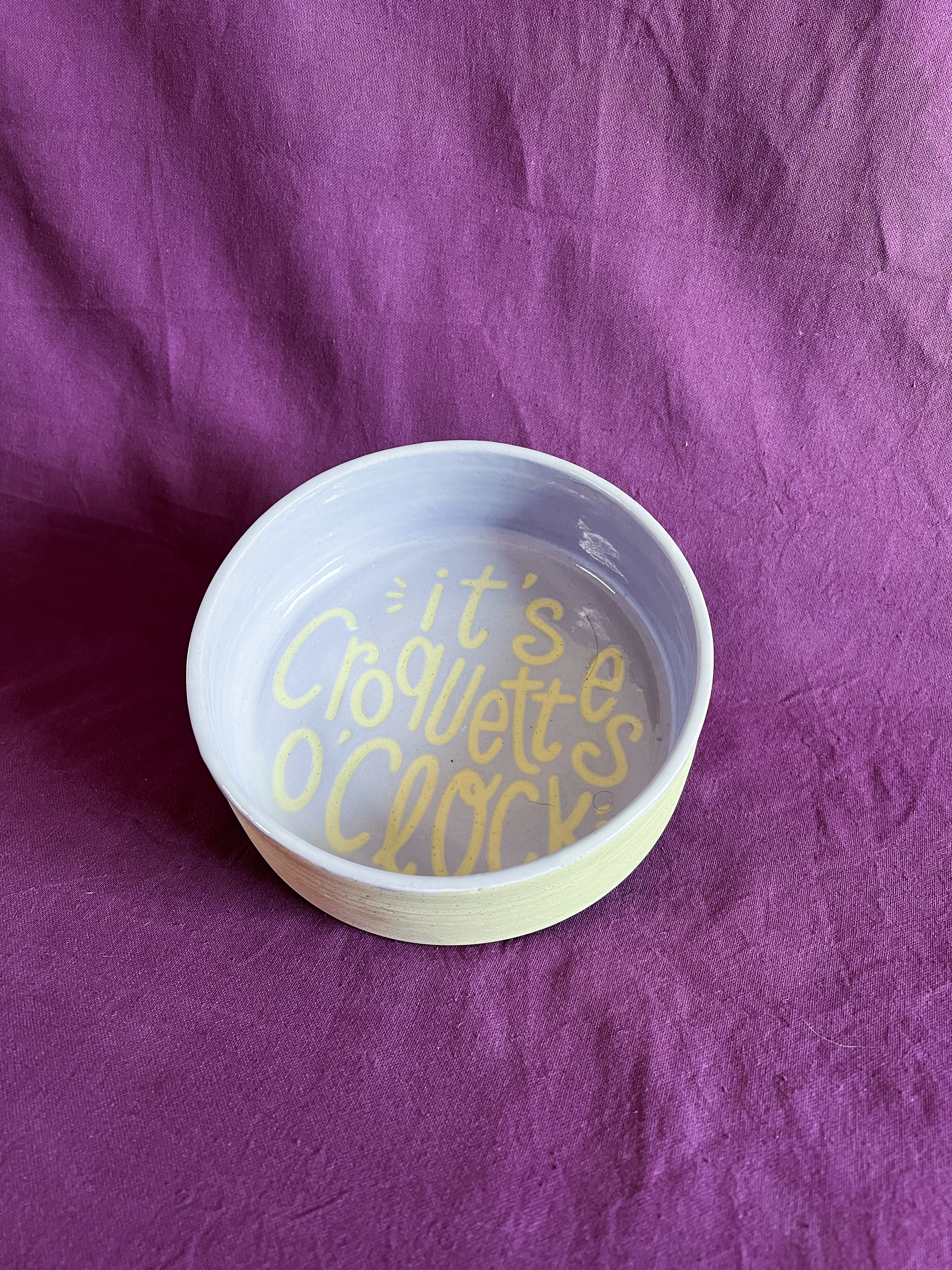 Gamelle "It's croquettes o'clock"