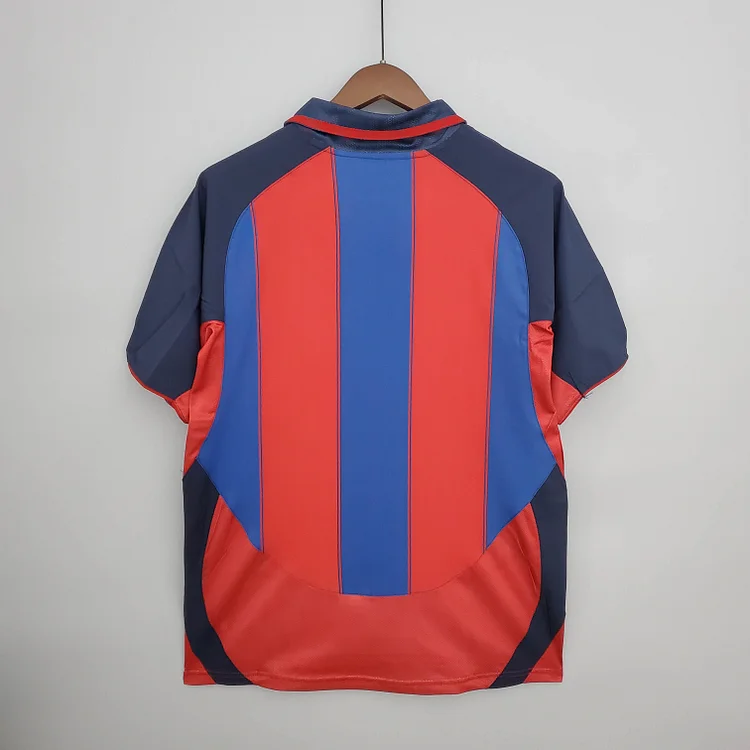 Camiseta de fútbol retro local del Barcelona 2003/2004