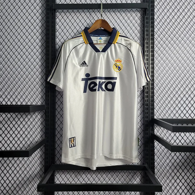 Camiseta retro local del Real Madrid 1998/00