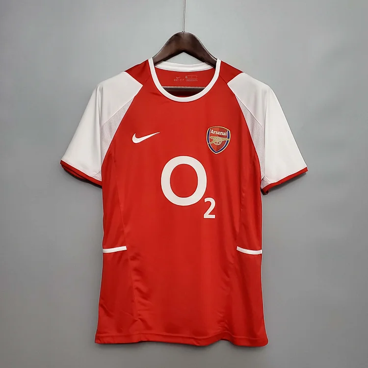 Camiseta de fútbol retro local del Arsenal