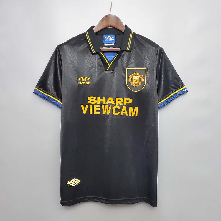 Camiseta de fútbol retro de visitante del Manchester United 1993/1994