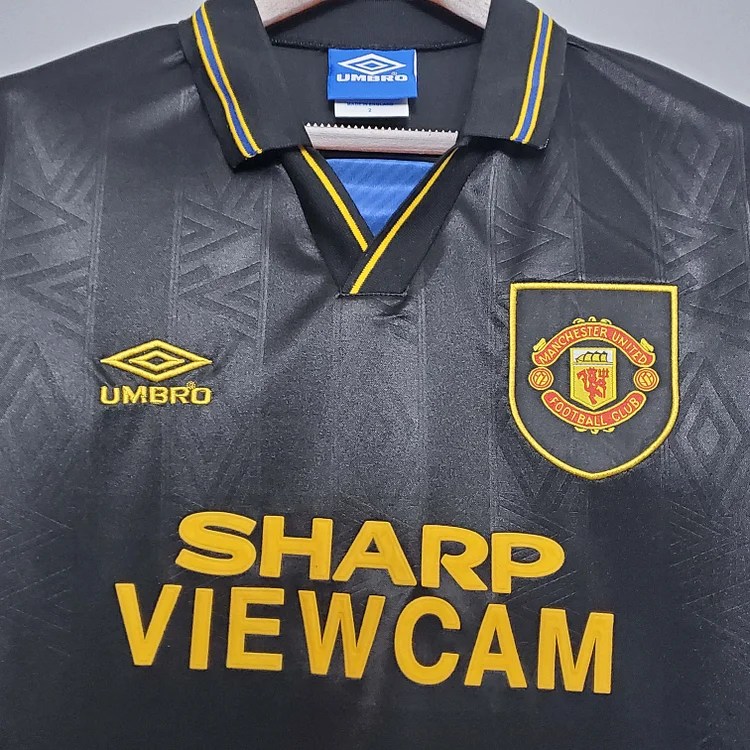 Camiseta de fútbol retro de visitante del Manchester United 1993/1994