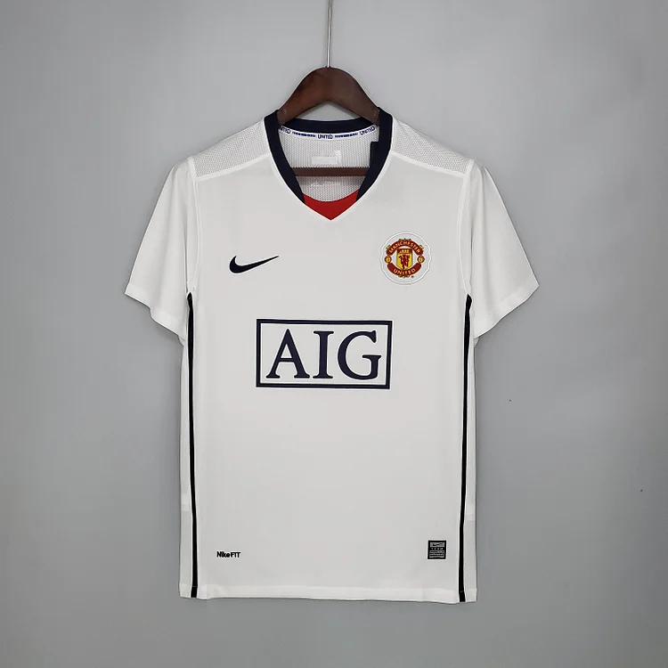 Camiseta de fútbol retro visitante del Manchester United 2008/2009