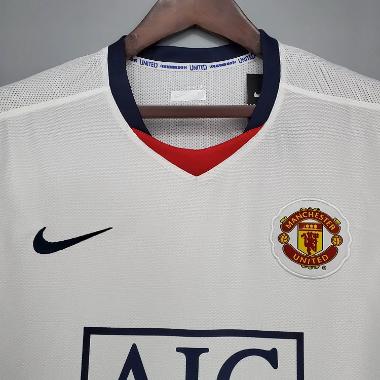 Camiseta de fútbol retro visitante del Manchester United 2008/2009