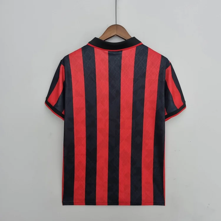 Camiseta de fútbol retro local del AC Milan 1995/1996
