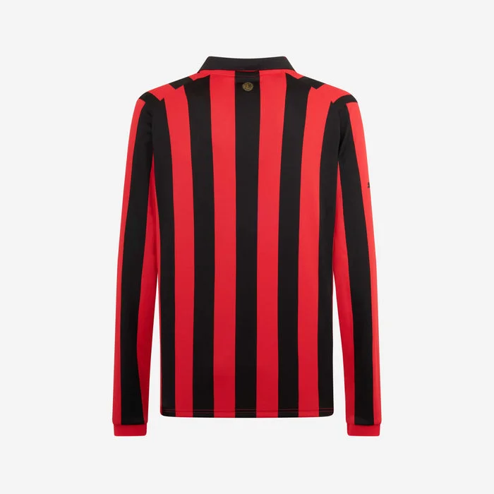 Camiseta de fútbol retro local del AC Milan 125.º aniversario