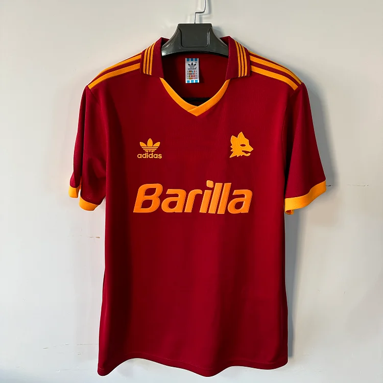 Camiseta de fútbol de la Roma 2024/2025 remake de 1993