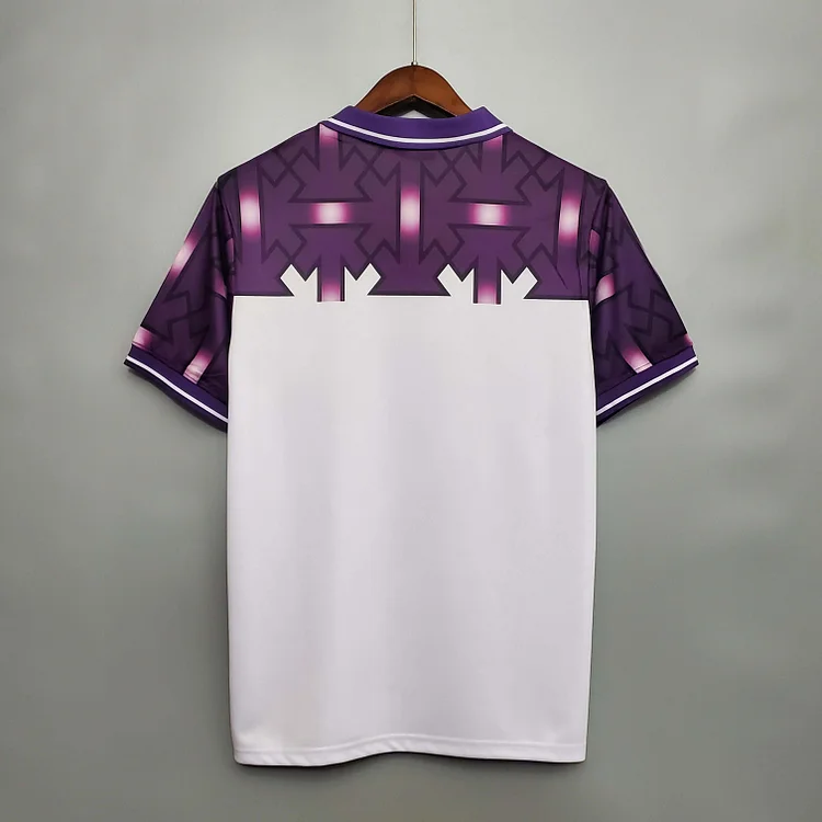 Camiseta de fútbol retro de visitante de la Fiorentina 1992/1993