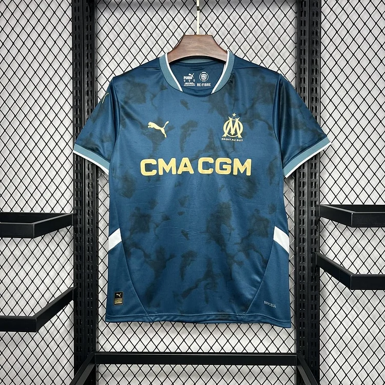 Camiseta de fútbol visitante del Olympique de Marsella 2024/2025