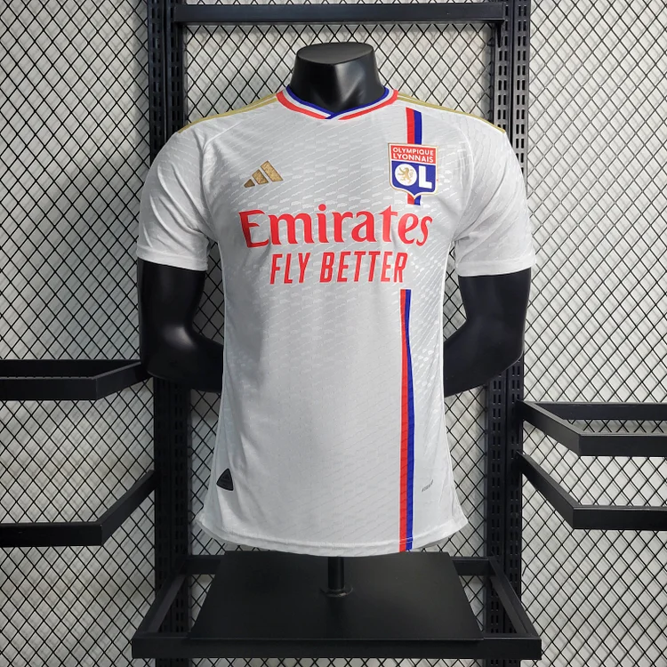 Camiseta de fútbol local del Lyon 2024/2025