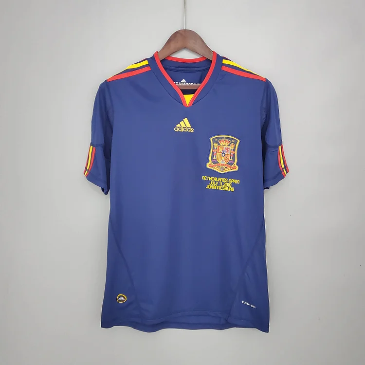 Camiseta retro de España final mundial 2010