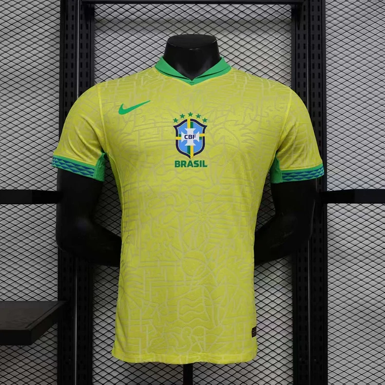 Camiseta de fútbol local de Brasil 2024/2025