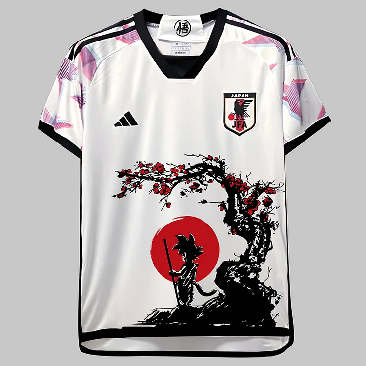Camiseta de fútbol mini Goku edición especial de Japón 2024