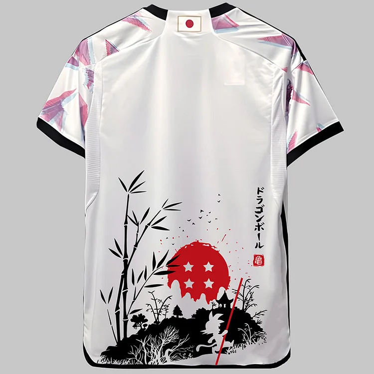 Camiseta de fútbol mini Goku edición especial de Japón 2024