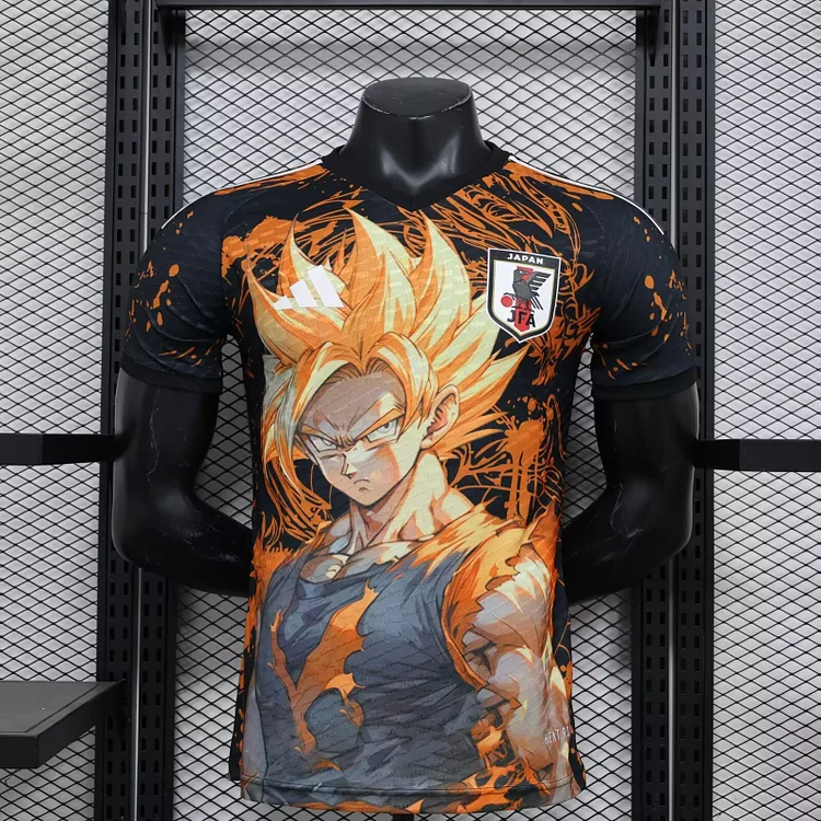 Camiseta de fútbol de Dragon Ball de Japón 2024