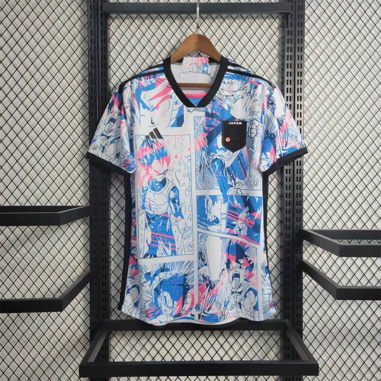 Camiseta de fútbol versión anime de Dragon Ball de Japón 2024