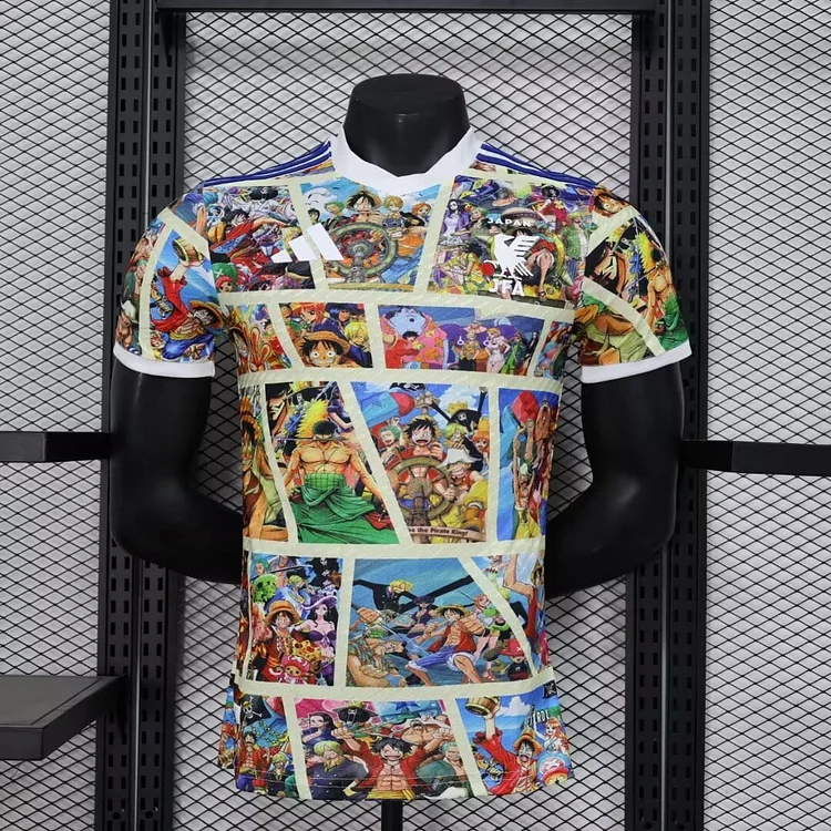 Camiseta de fútbol edición especial ONE PIECE COMIC Japón 2024