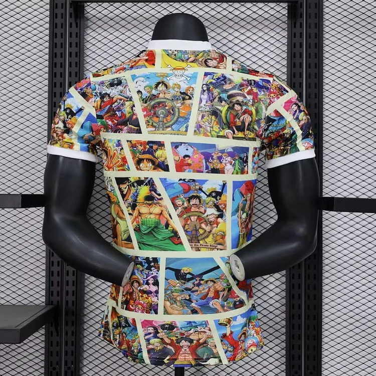 Camiseta de fútbol edición especial ONE PIECE COMIC Japón 2024